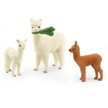 Schleich porodica alpaka 42544