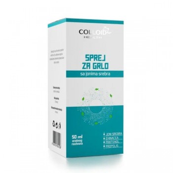 SPREJ ZA GRLO SA JONIMA SREBRA 50ML