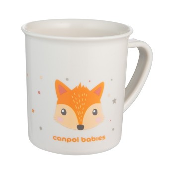 Canpol Babies šolja Cute Animals 4/413 170ml narandžasta