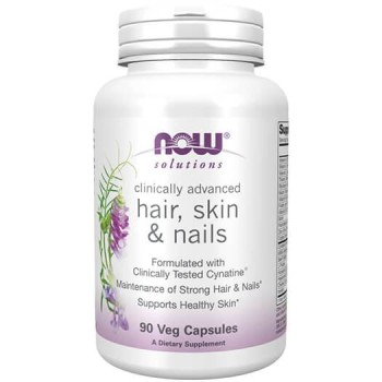 NOW Hair, Skin & Nails 90 kapsula