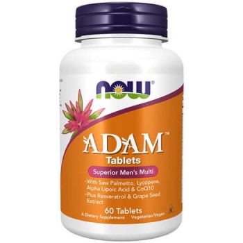 NOW Adam multivitamin za muškarce 60 tableta
