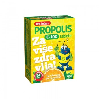PROPOLIS C-100 ORIBLETE BEZ SEĆERA A24