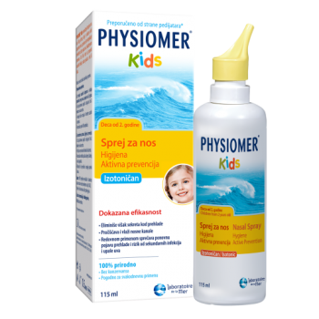 PHYSIOMER KIDS SPREJ 115ML