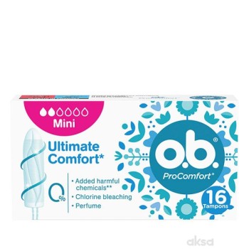 O.B. ProComfort Mini tamponi 16 komada