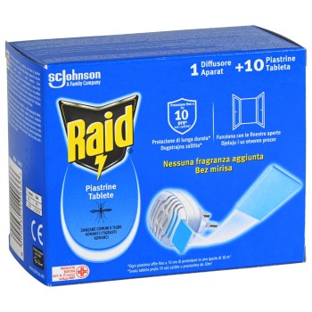 Raid električni aparat + tablete