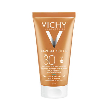 VICHY CAPITAL SOLEIL KREMA ZA LICE DRY TOUCH FINISH SPF30+ 50ML