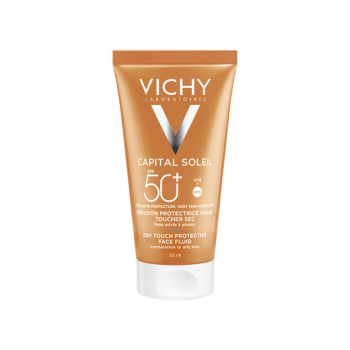 VICHY CAPITAL SOLEIL KREMA ZA LICE DRY TOUCH FINISH SPF50+ 50ML