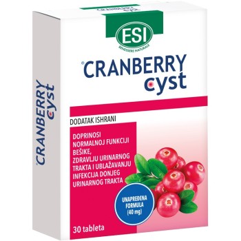 ESI CRANBERRY CYST TABLETE A30