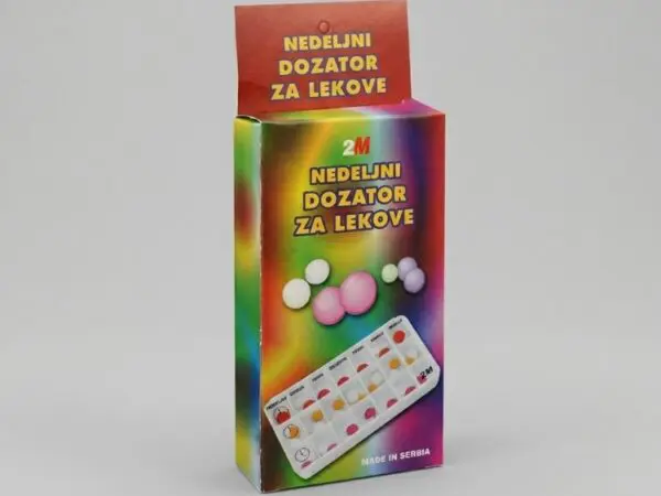 DOZATOR ZA LEKOVE NEDELJNI 2M