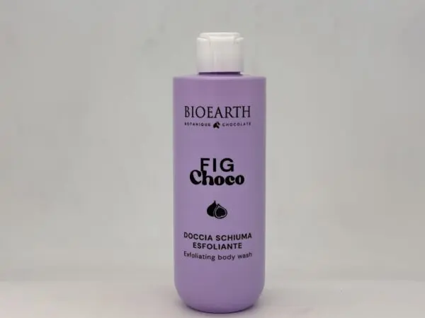 Bioearth gel za tuširanje sa prirodnim skrabom smokva čoko 250ml