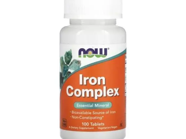 NOW Iron 18mg 120 kapsula
