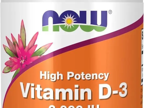 NOW vitamin D-3 2000 IJ 30 kapsula