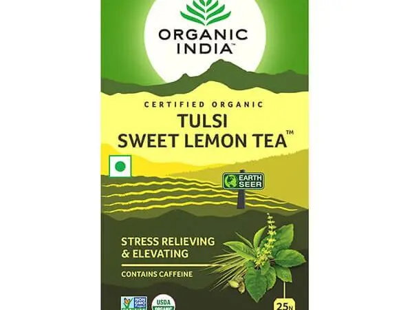 Organic India Tulsi Sweet Lemon čaj 25 kesica
