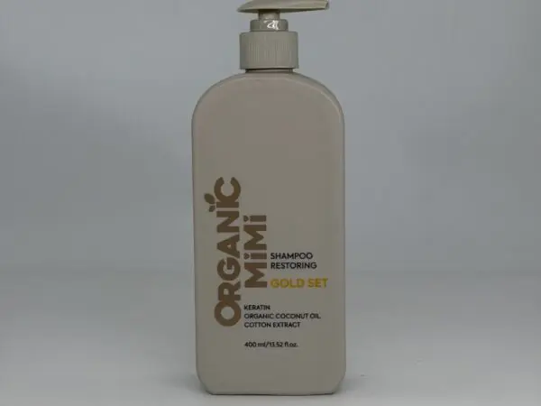 Organic Mimi Gold Set šampon za oštećenu kosu 400ml