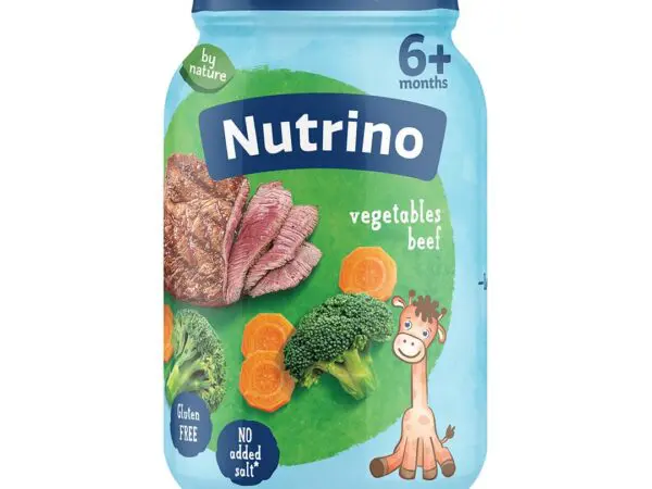 Nutrino kašica povrće sa junetinom 190g