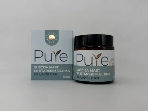 Pure dnevni melem guščija mast sa etarskim uljima 100g
