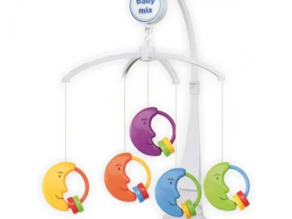 Baby Mix plastična muzička vrteška mesec
