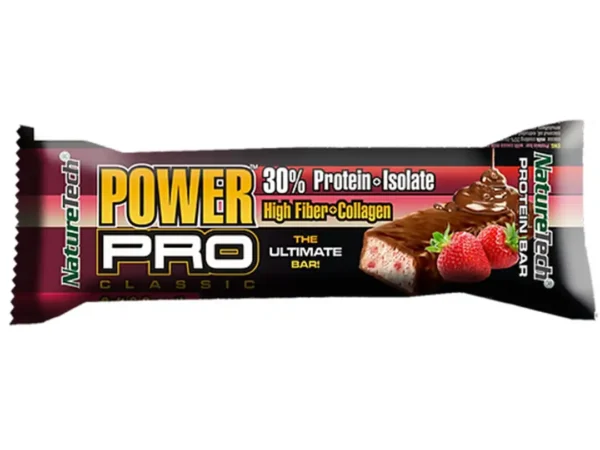 Nature Tech Power Pro proteinska čokoladica choco strawberry 80g