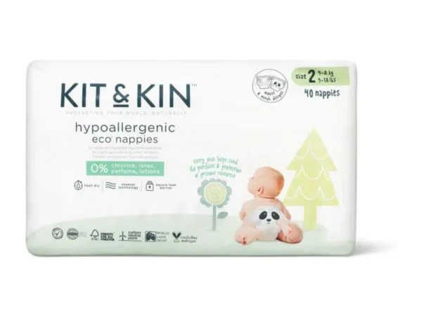 Kit & Kin pelene 2 (4-8kg) 38 komada