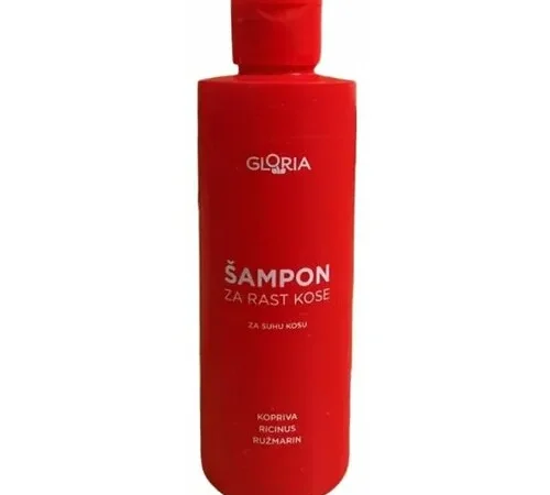 Gloria šampon za rast kose za suvu kosu 200ml