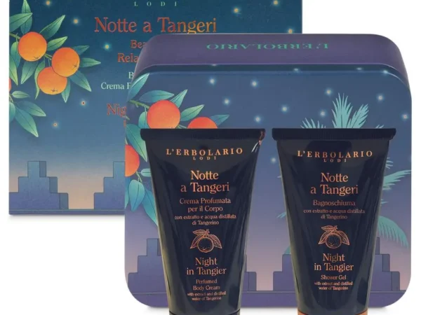 L'Erbolario Notte a Tangeri set krema za telo i gel za tuširanje