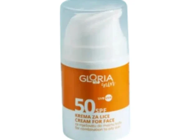 Gloria krema za lice SPF50 za normalnu do suvu kožu 50ml