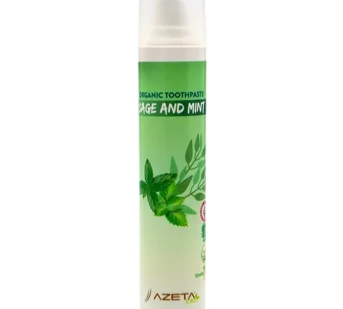 Azeta Bio organska pasta za zube žalfija i nana 50ml