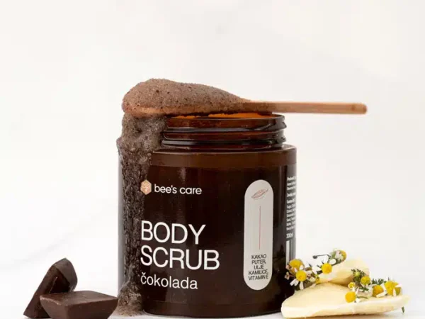 Bee's Care piling za telo čokolada 300ml