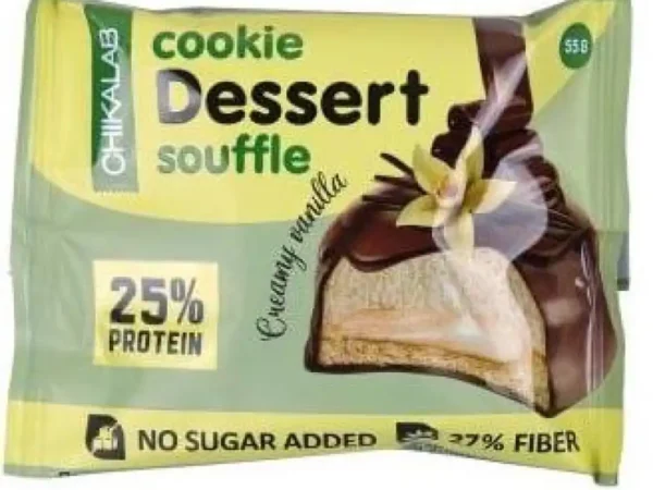 Chikalab Chikabar Dessert Souffle vanila 60g