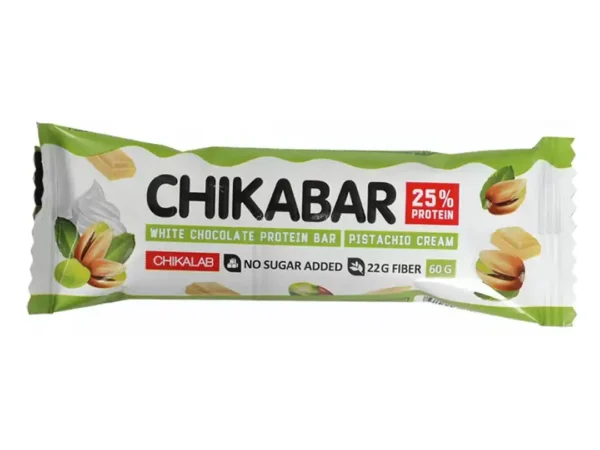 Chikalab Chikabar bela čokolada pistać 60g