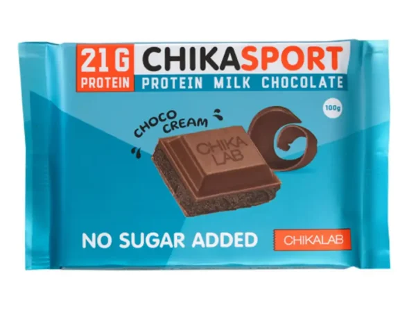 Chikalab Chikasport mlečna čokolada 100g