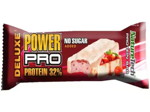 Nature Tech Deluxe N/S proteinska čokoladica jagoda čizkejk 80g