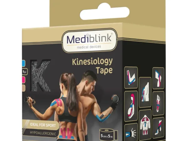 KINESIOLOGY TAPE CRNA 5CMX5M