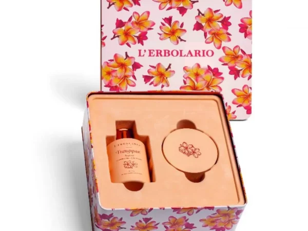 L'Erbolario Frangipani set gel za tuširanje 75ml i krema za telo 75ml