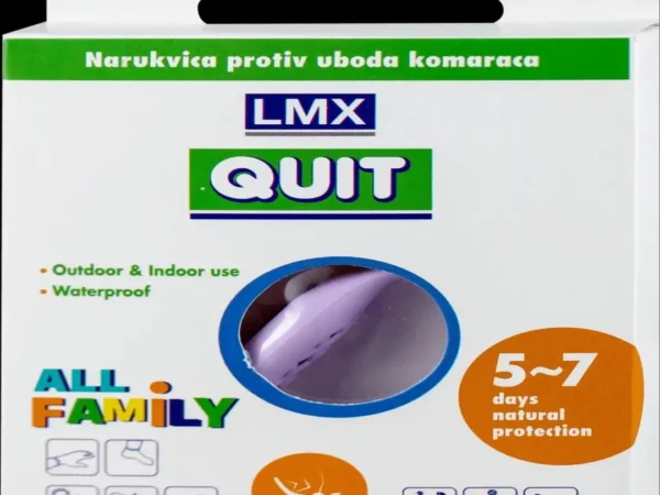 LMX narukvica protiv uboda komaraca ljubičasta