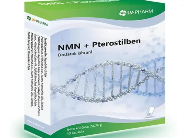 LV-Pharm NMN + pterostilben 40 kapsula