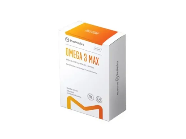 MaxMedica Omega 3 Max 1000mg softgel kapsule