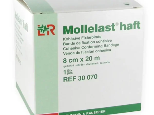 Mollelast Haft samolepljivi zavoj 8cm x 20m