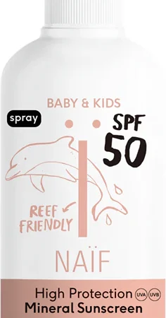 Naif sprej za sunčanje za bebe i decu SPF50 100ml