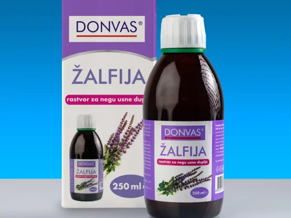 Donvas žalfija rastvor za usnu duplju 250ml
