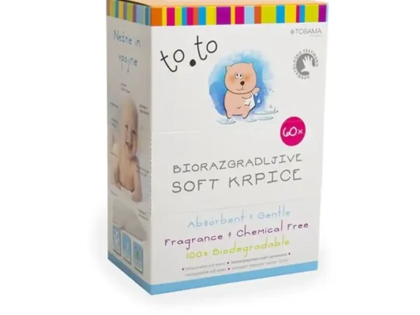to.to biorazgradive soft krpice 60 kom