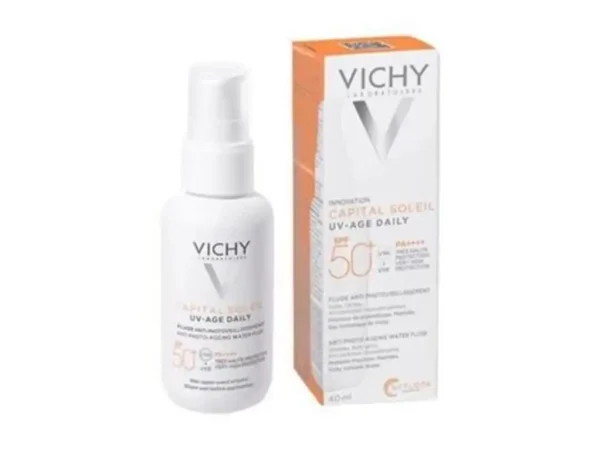 Vichy Capital Soleil UV Age Daily Tonirani Vodeni fluid protiv fotostarenja SPF 50+ 40ml