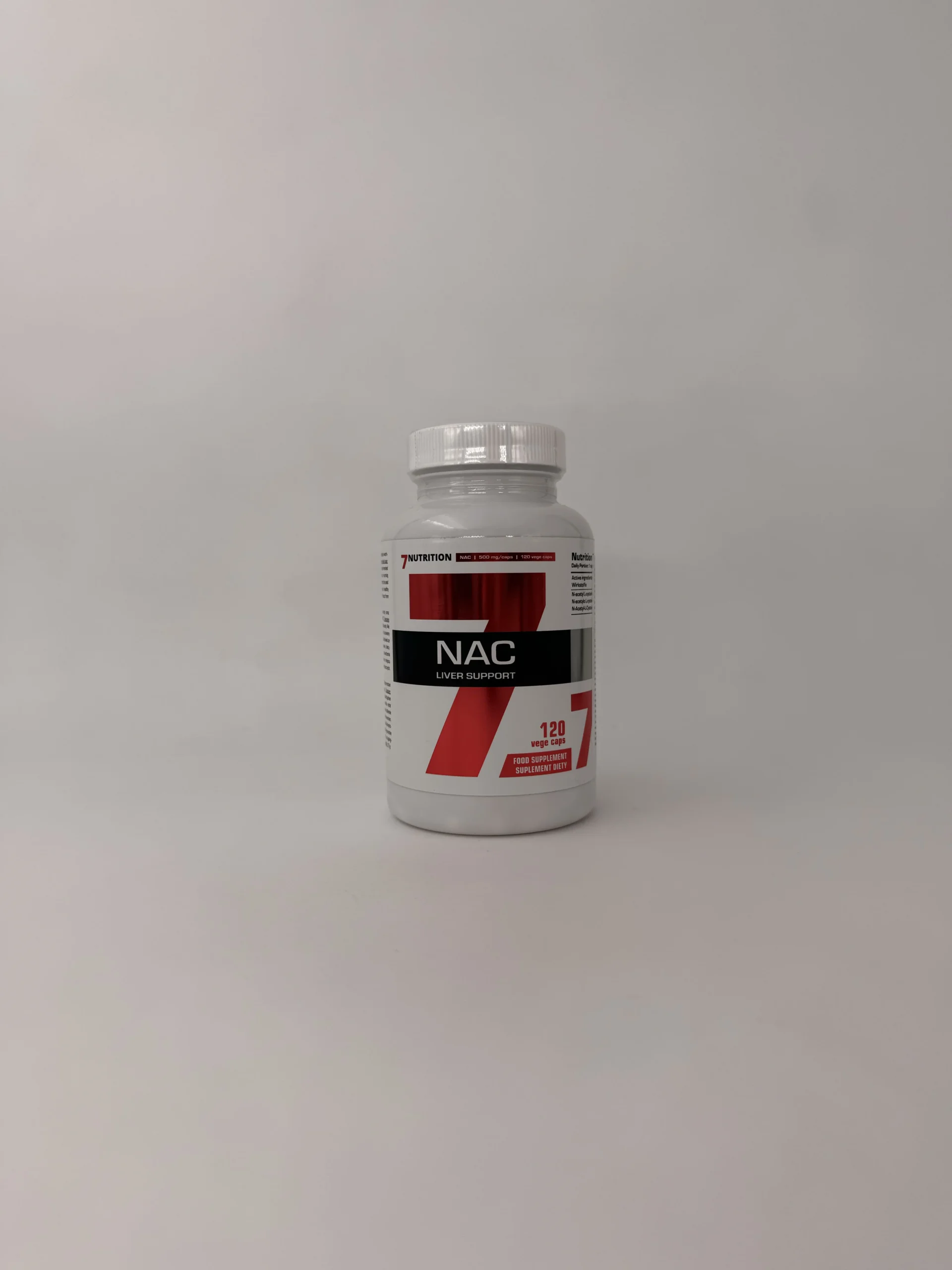 7 NUTRITION  NAC 500 120 VEGE CAPS