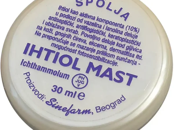 Sinefarm mast sa ihtiolom 30g