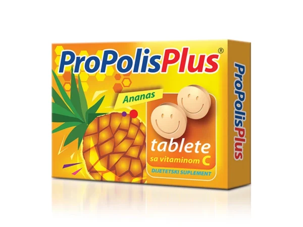 Propolis Plus ananas 20 tableta