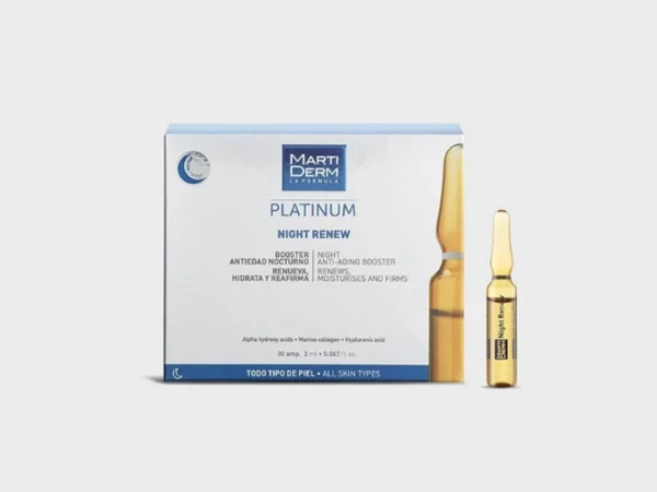 MartiDerm Platinum Night Renew ampule 30 kom