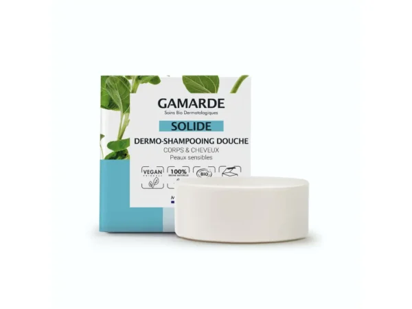 Gamarde čvrsti šampon za kosu i kupka za telo 109ml