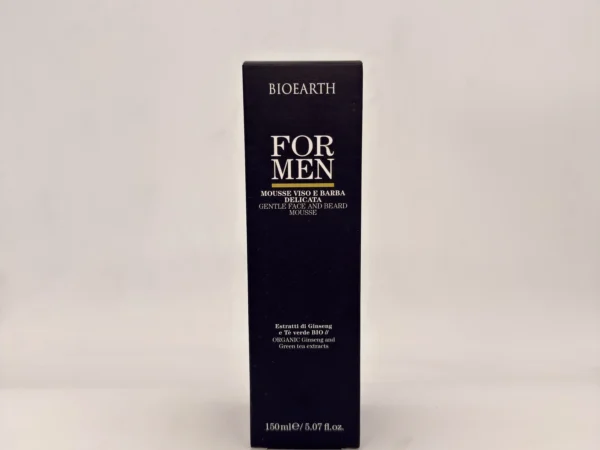 Bioearth Men pena za brijanje i čišćenje lica 150ml