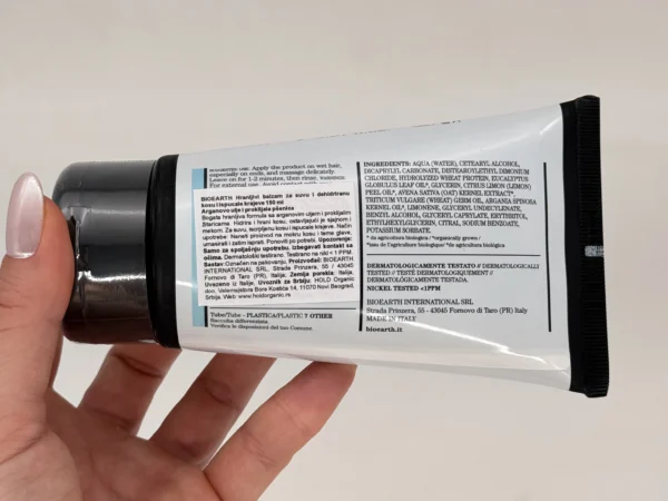 Bioearth Hair hranljivi balzam za suvu kosu 150ml