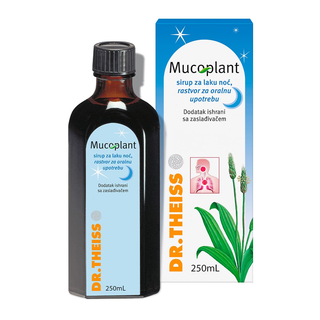 Dr.Theiss Mucoplant sirup za laku noć 250ml